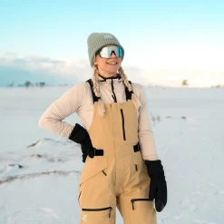 Atlas 3L Ski Bib Pants Naiset