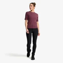 Birch Ribbed T-shirt Naiset