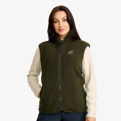 Canyon Full-zip Pile Fleece Vest Naiset