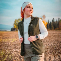 Canyon Full-zip Pile Fleece Vest Naiset