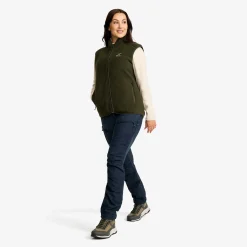 Canyon Full-zip Pile Fleece Vest Naiset
