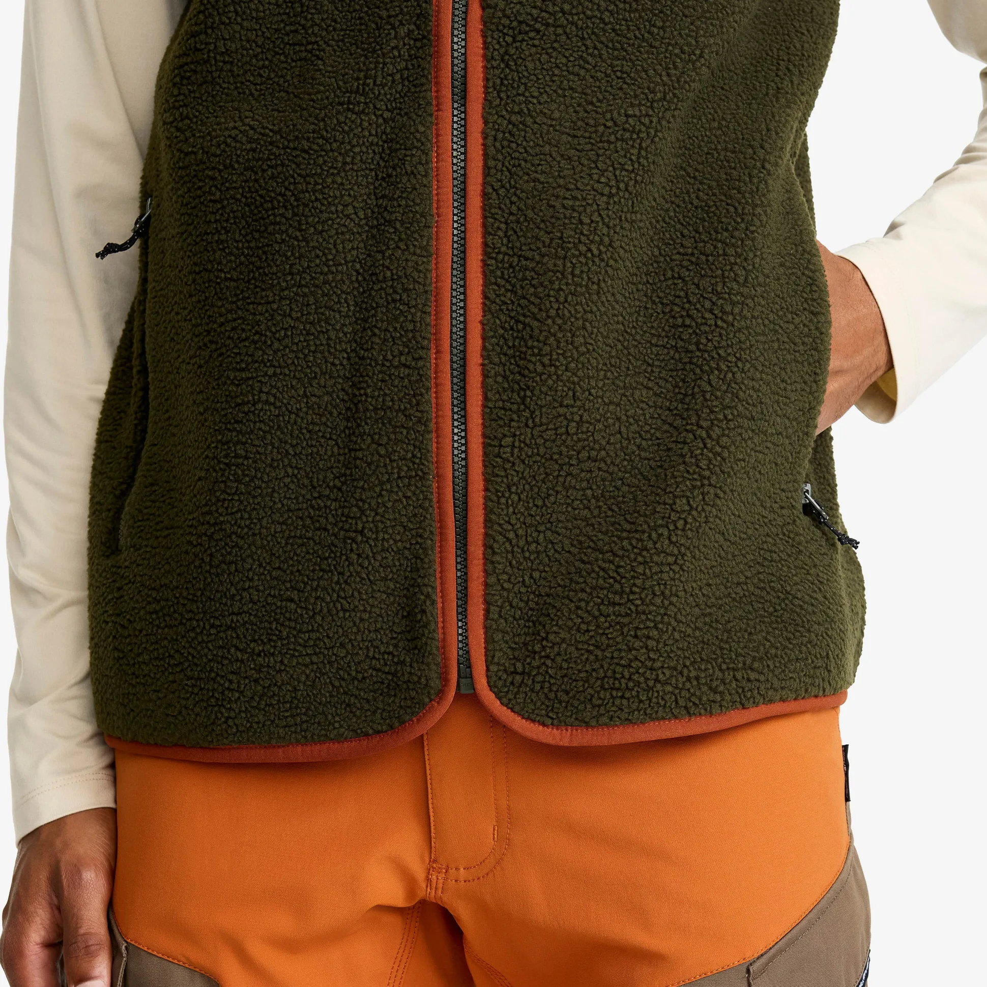 Canyon Full-zip Pile Fleece Vest Miehet