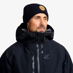 Cave Wool Rib Knit Beanie Unisex