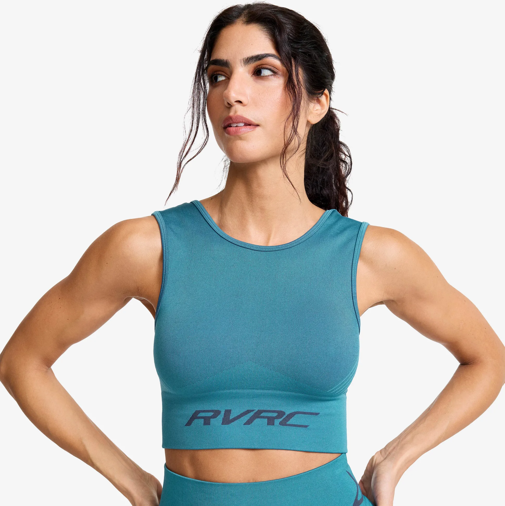 Descent Seamless Crop Top Naiset