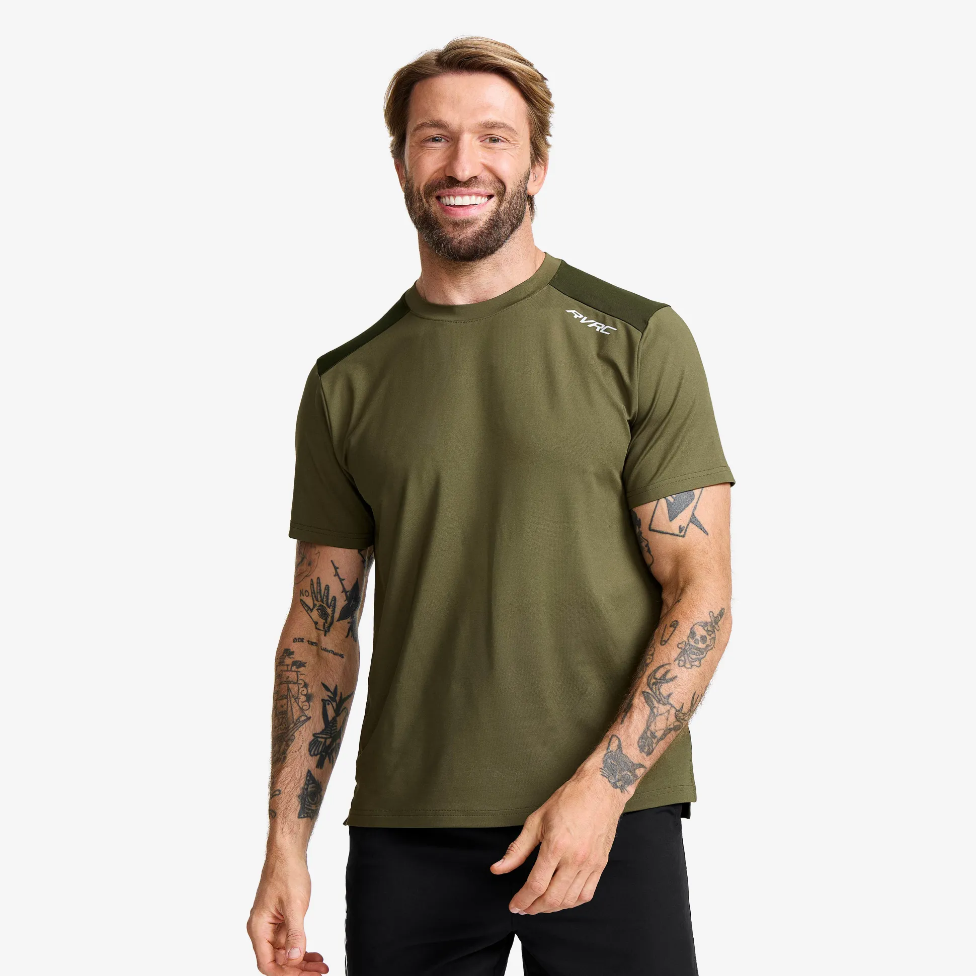 Direction Active Contrast T-shirt Miehet