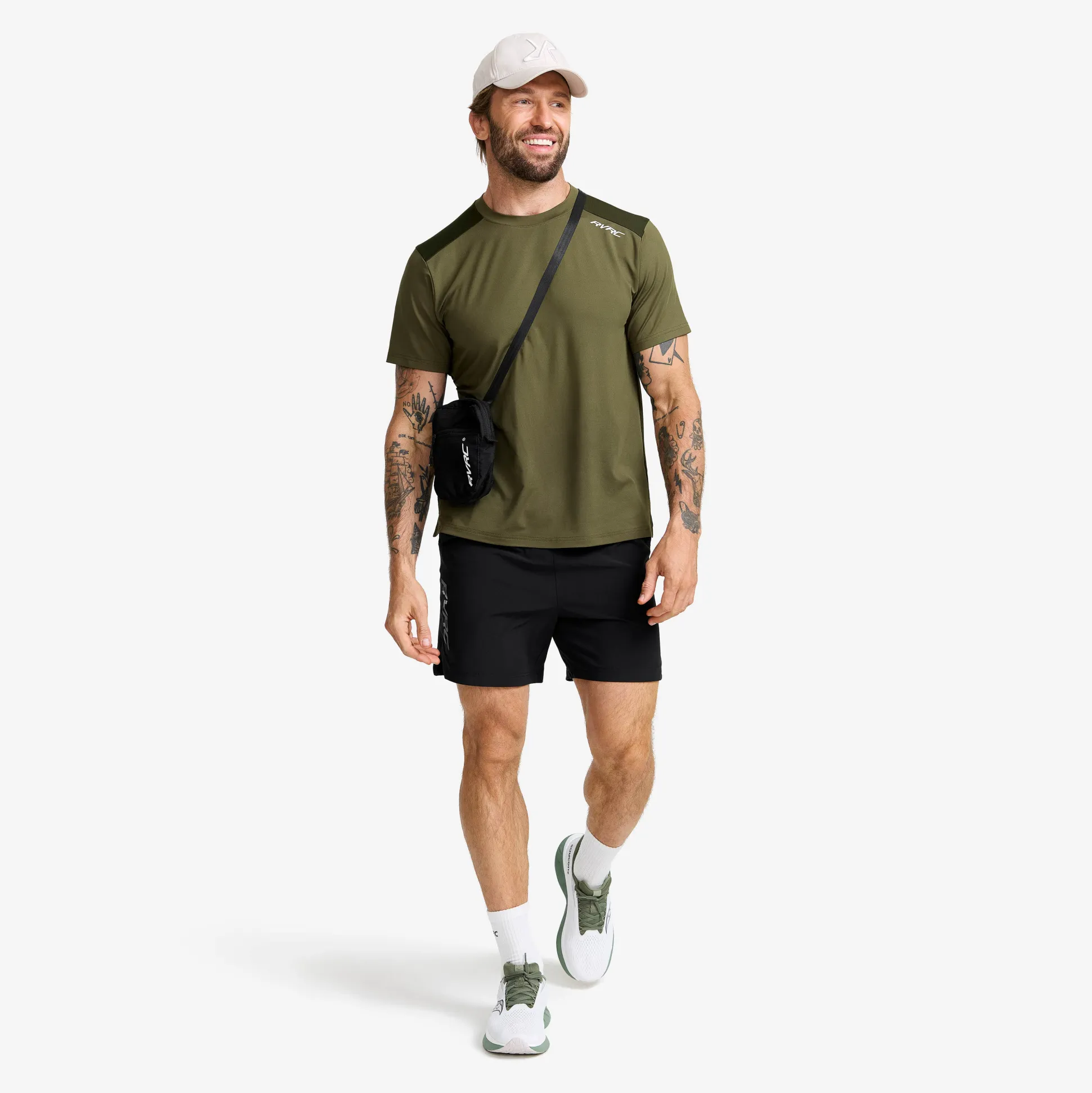 Direction Active Contrast T-shirt Miehet
