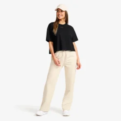 Easy Cropped T-shirt Naiset