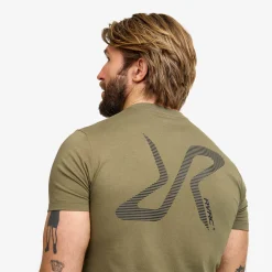 Easy Graphic Logo T-shirt Slim Fit Miehet