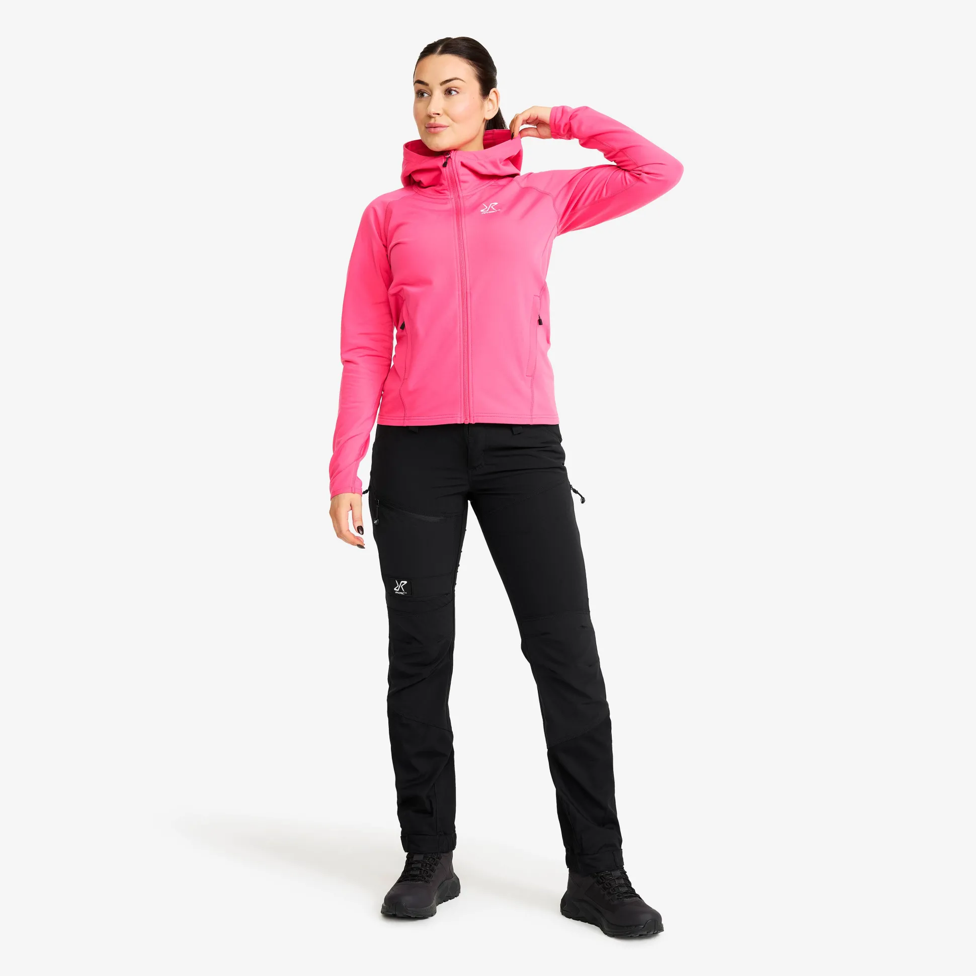 Evolution Light Stretch Fleece Hoodie Naiset