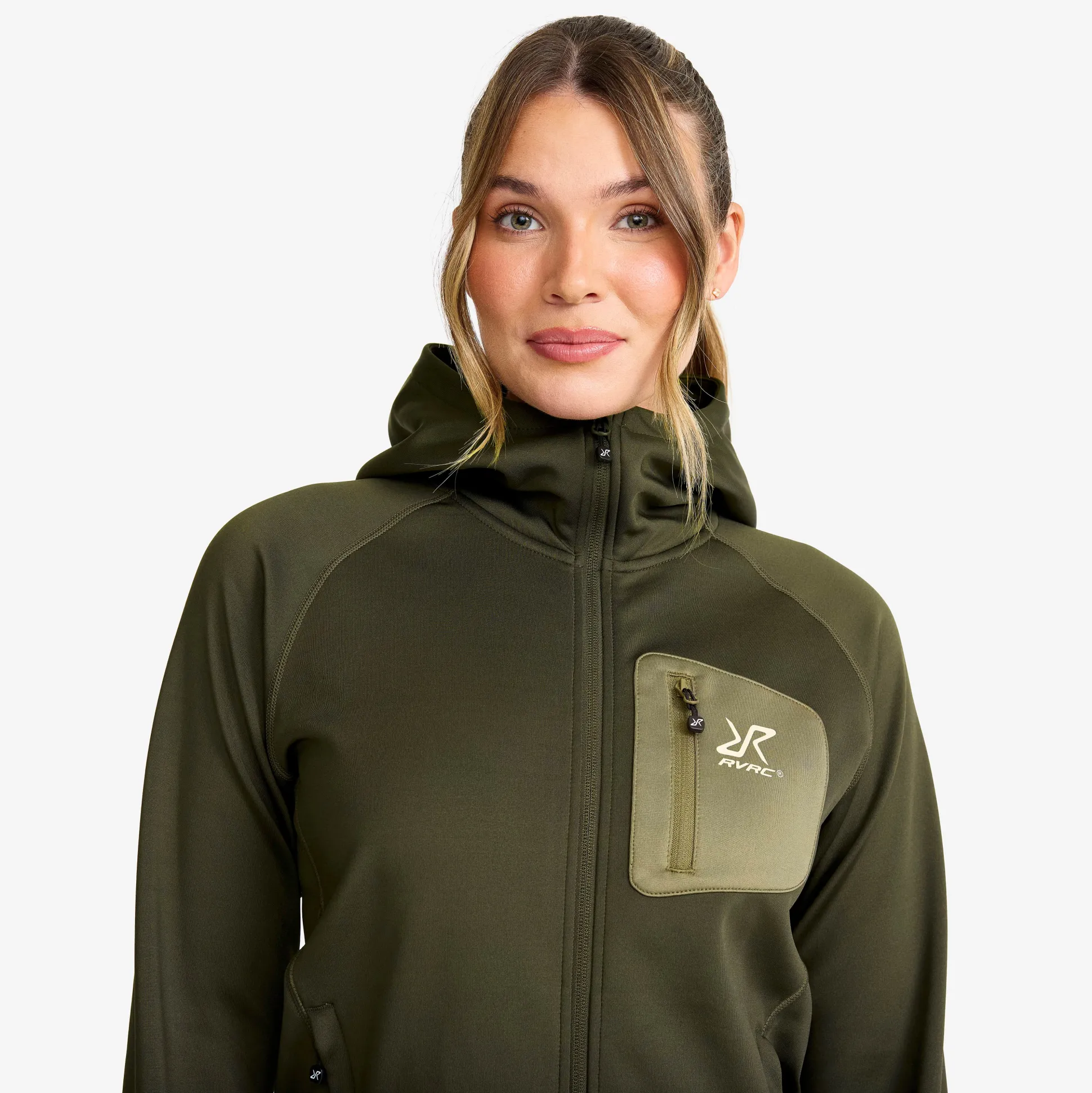 Evolution Stretch Fleece Hoodie Naiset