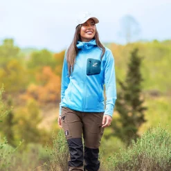 Evolution Stretch Fleece Hoodie Naiset