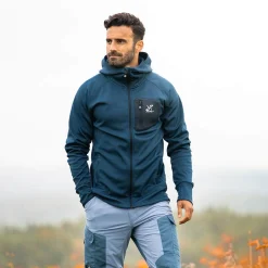 Evolution Stretch Fleece Hoodie Miehet