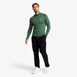 Focus Half-zip Seamless Top Miehet