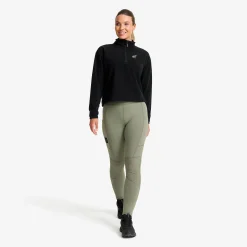 Hiker Cropped Half-zip Fleece Naiset