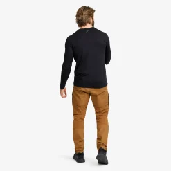 Mission Logo Long-sleeved T-shirt Miehet