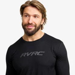 Mission Logo Long-sleeved T-shirt Miehet