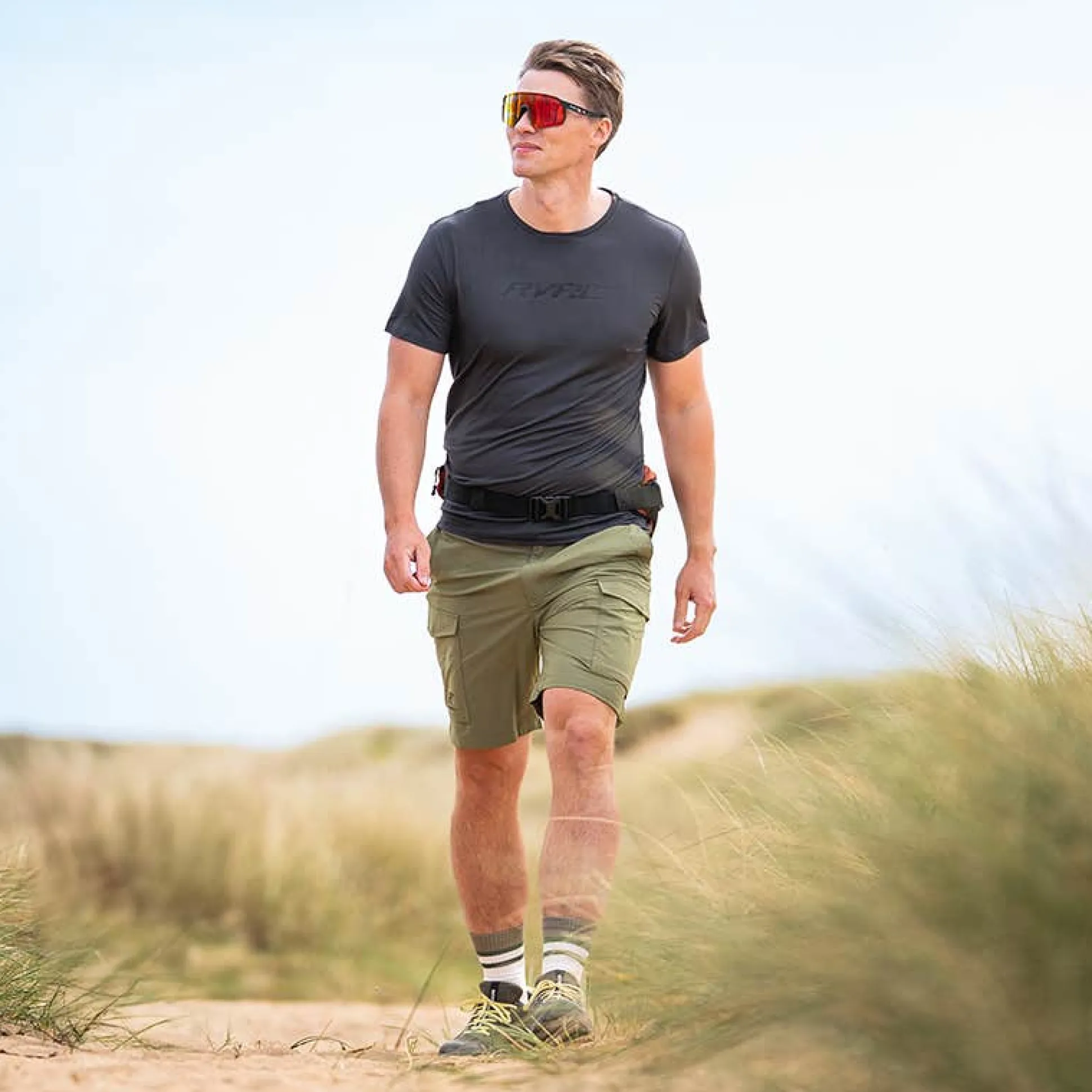 Mission Logo Slim Fit T-shirt Miehet