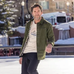 Outback Fleece Lined Overshirt Miehet