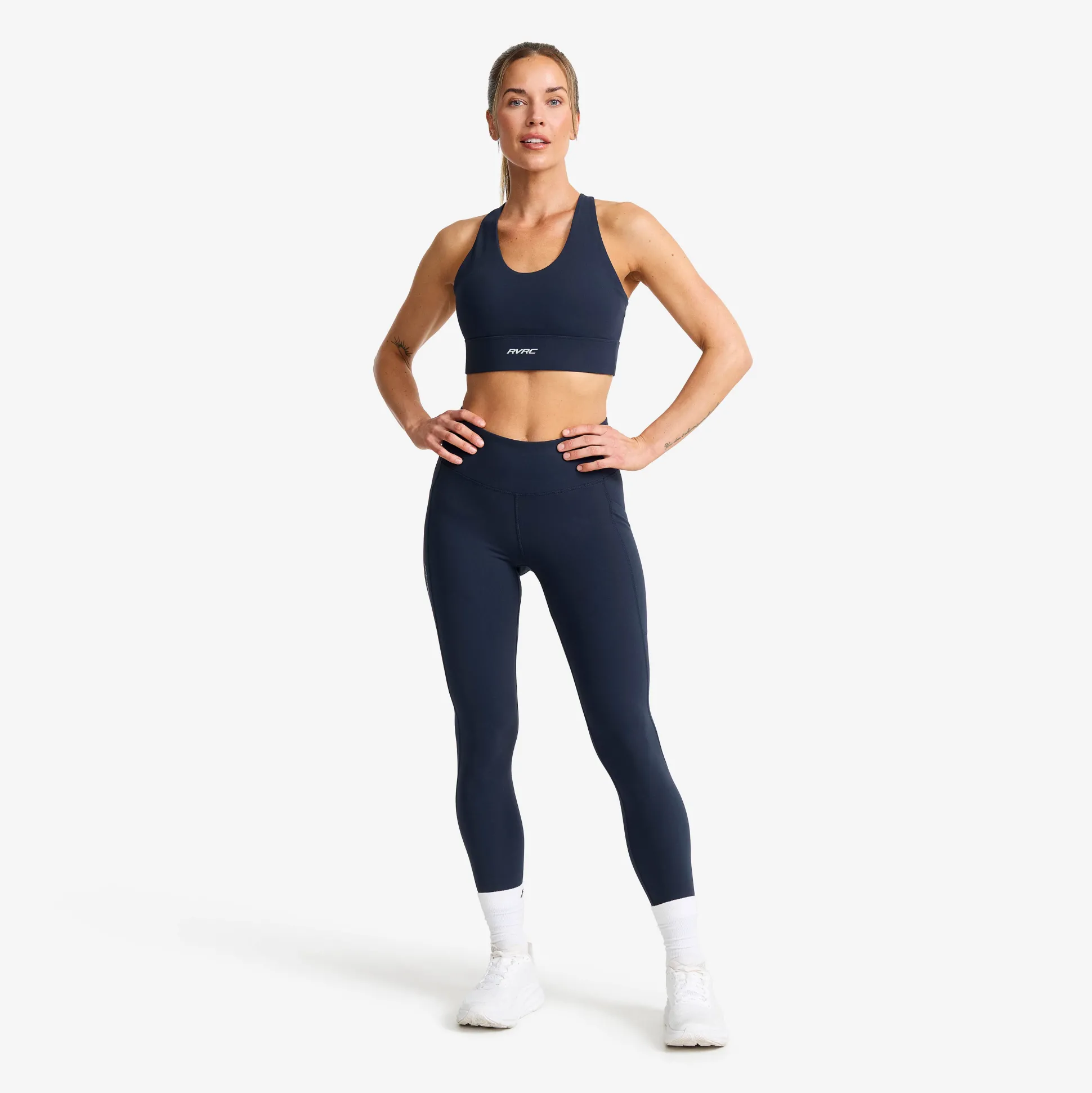 Rapid V Longline Medium Sports Bra Naiset