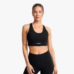 Rapid V Longline Medium Sports Bra Naiset