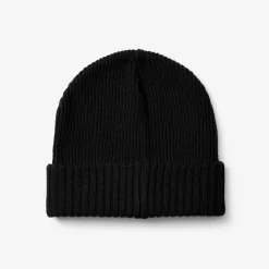 Ribbed Patch Beanie Unisex