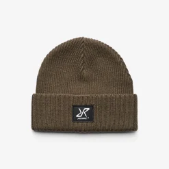 Ribbed Patch Beanie Unisex