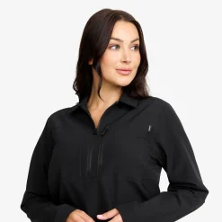 Ridge Half-zip Stretch Shirt Naiset