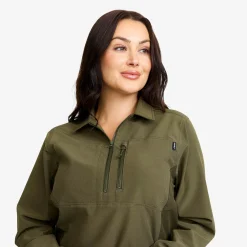 Ridge Half-zip Stretch Shirt Naiset