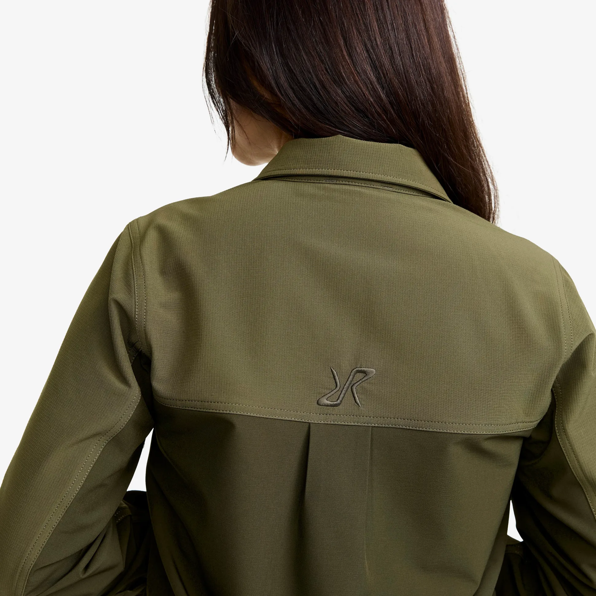 Ridge Half-zip Stretch Shirt Naiset