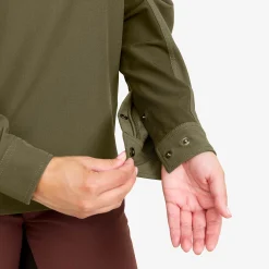 Ridge Half-zip Stretch Shirt Naiset