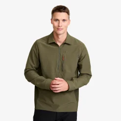 Ridge Half-zip Stretch Shirt Miehet