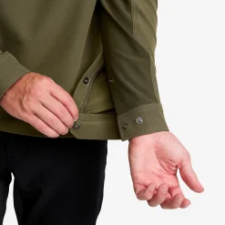 Ridge Half-zip Stretch Shirt Miehet