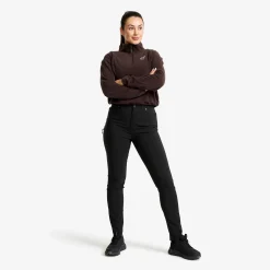 Root High-waist Stretch Jeans Naiset