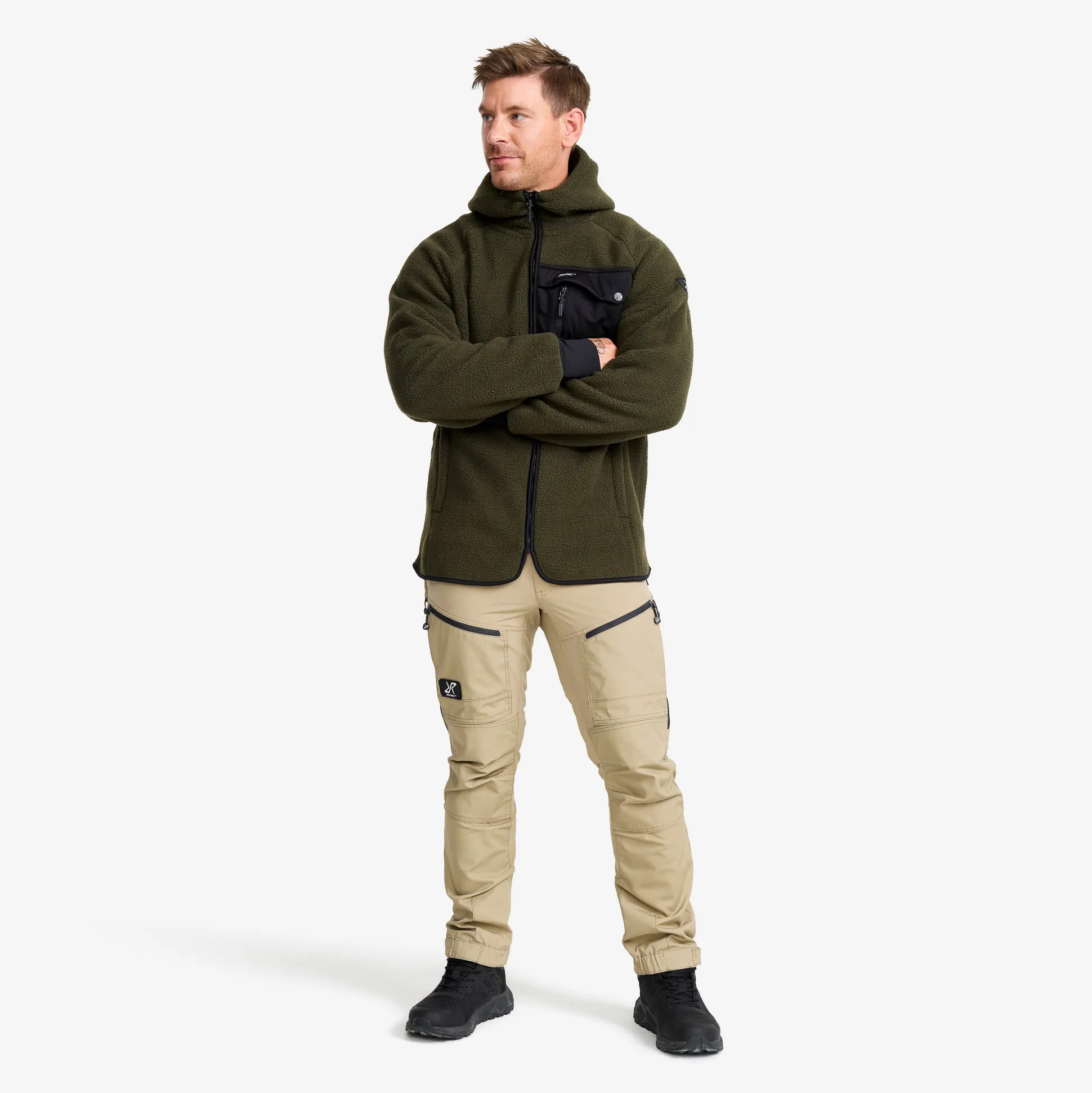 Sherpa Hoodie Miehet