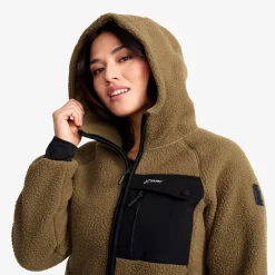 Sherpa Hoodie Naiset