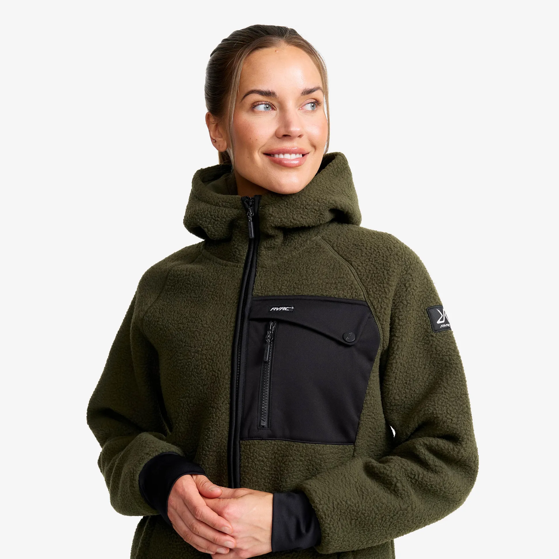 Sherpa Hoodie Naiset