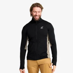 Waffle Full-zip Fleece Miehet