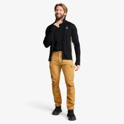 Waffle Full-zip Fleece Miehet