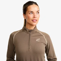 Waffle Half-zip Baselayer Top Naiset