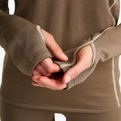 Waffle Half-zip Baselayer Top Naiset